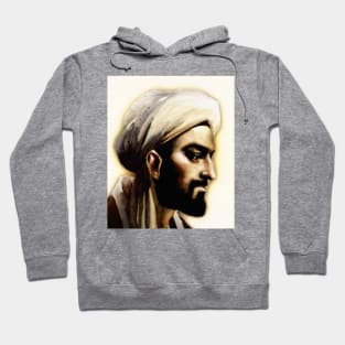 Ibn Khaldun Portrait | Ibn Khaldun Artwork 15 Hoodie